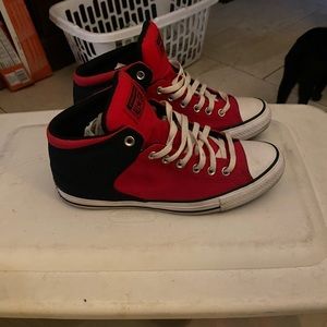 Converse size 9.5, Champs hats, shirts pants and shorts